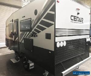 Cedar Caravans - Brand New 2019 Model - 18'8 Max-Trax Grey/White Caravan