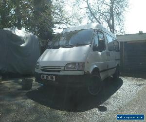 Ford Transit mk5 Smiley DOHC Camper Conversion Banded Steels