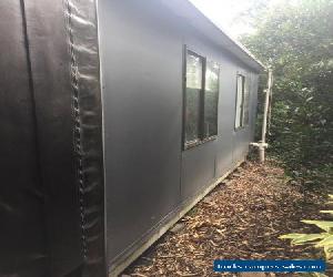 onsite cabin and aluminium annexe