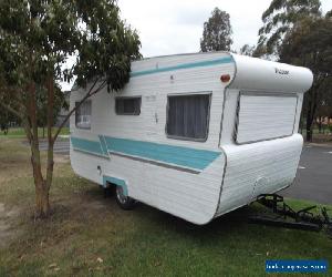 Viscount 14' Vintage Retro Caravan 4 Berth