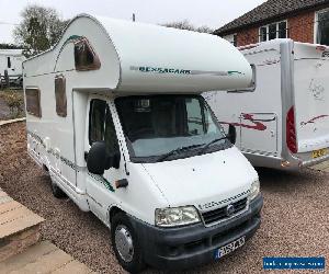 BESSACARR E425 REAR LOUNGE MOTORHOME FIAT DUCATO 2.3JTD LOW MILEAGE STUNNING VAN