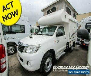 2014 Talvor Adventure Camper Toyota Hilux White Motor Home