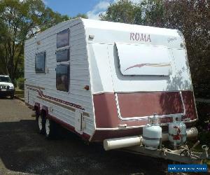 2001 Roma Elegance Dual Axle Caravan