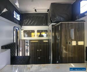 Fantasy 13ft Off Road Caravan Pop Top Camper Hybrid ensuiteTimber interior