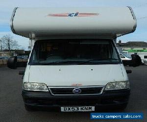 2003 CI Carioca 10, 5 Berth, Motorhome, 2000cc Diesel,Fiat