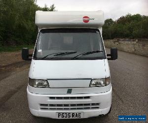 Fiat Ducato burstner motorhome 4 berth full mot low miles fixed end bedroom