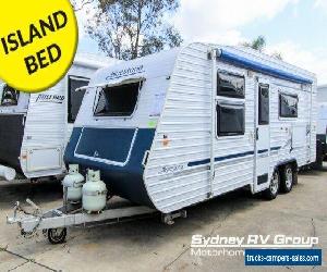 2008 Quest Bluestone White Caravan