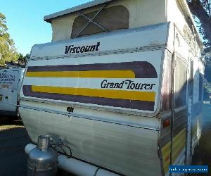 1982 Viscount Grand Tourer 14ft Top Pop Caravan