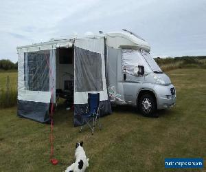 Chausson Welcome 72 motorhome  Fiat Ducato 2010 fixed Island Bed 3 berth