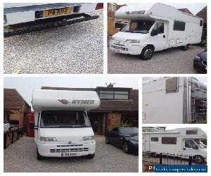 1997 hymer 7 berth motorhome with 6 travelling seat belts. Diesel. 2.5cc 
