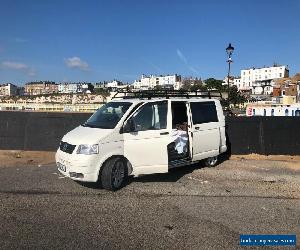 VW Transporter T30 102 TDi LWB Campervan, 2009 - "White Stealth". 