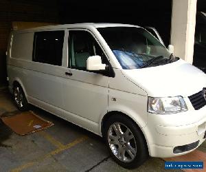 VW Transporter T30 102 TDi LWB Campervan, 2009 - "White Stealth". 