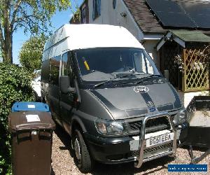 Ford Transit campervan. sleeps 2. with fridge,solar panel, WC. MOT. mileage 170k