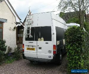 Ford Transit campervan. sleeps 2. with fridge,solar panel, WC. MOT. mileage 170k