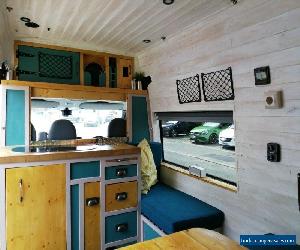 OFF GRID BLACK STEALTH CAMPERVAN CONVERSION - FORD TRANSIT TREND 115 T350L 