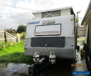 1998 17ft evernew caravan (poptop)