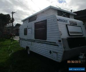 1998 17ft evernew caravan (poptop)