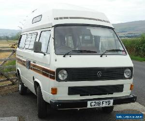 VW CAMPERVAN, 1986 VW KOMBI HIGH TOP, 81,000 miles