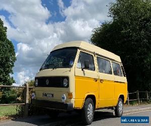 VOLKSWAGEN VW T25 SUNRISE SIDE ELEVATION ROOF RETRO CAMPER CAMPERVAN GLAMPING