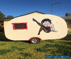 Restored Vintage Retro 1951 Gypsy Caravan Betty Boop Hot Rod for Sale