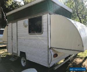 1980 CABANA EXPANDA POPTOP CARAVAN 10' EXPANDS TO 15'.SLEEPS UP TO 6 VIC REGO