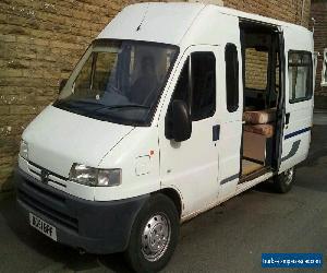 Peugeot boxer motorhome campervan 