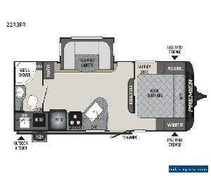 2019 Keystone RV Premier Ultra Lite 22RBPR --