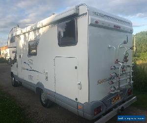 SWIFT SUNDACE 630G FIAT DUCATO 2.8TD 6 BERTH MOTORHOME BIG GARAGE REAR BELTS 27K