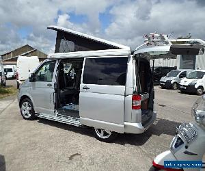 2012 VW TRANSPORTER T5 4 BERTH CAMPERVAN,44,000mls AIR COND,F.S.H EXTRAS,SILVER