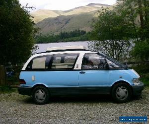 Campervan Toyota Previa GL, 2.4 ltr petrol, automaticwith powersteering, sunroof