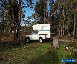 Slide on Camper Off Grid Solar and Nissan Navara Diesel 4x4 Can Sell Separately