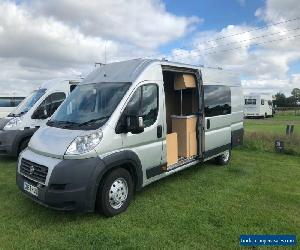 Fiat ducato camper adventure van (large garage)