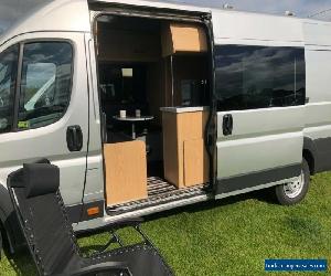 Fiat ducato camper adventure van (large garage)