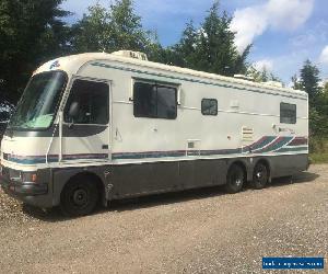 RV Camper Van Holiday Rambler Motorhome Race Truck American 