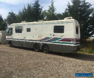 RV Camper Van Holiday Rambler Motorhome Race Truck American 