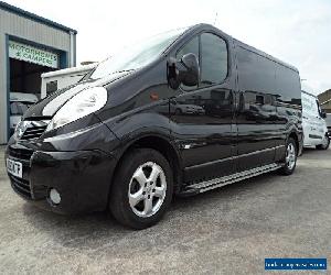 2013 VAUXHALL VIVARO SPORTIVE CAMPER,2 BERTH,BLACK,,AIR CON,ALLOYS74,000 MLS 