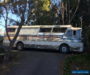 Registered retro motorhome converted from a 1970  bus