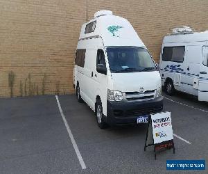  Toyota hiace camper  2 berth hightop auto  12 mths awn waranty extra long 