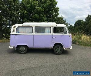 vw t2 bay window camper project 1972 mot exempt  for Sale