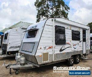 2011 NEW AGE Big Red 18 Series New Age White Caravan