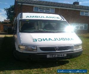 Vauxhall Movano Ambulance 2003 Ideal camper with Towbar for Sale