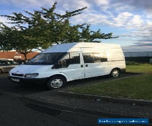 Ford transit campervan conversion