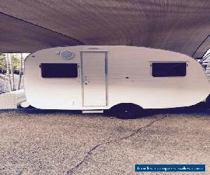 1955 Vintage  Franklin caravan bond wood with new cladding.Antique fully rebuilt