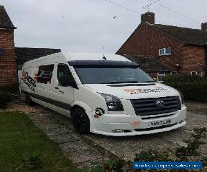 vw crafter camper race day van