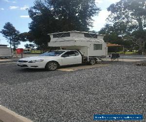 Slide on camper and ford fg ute