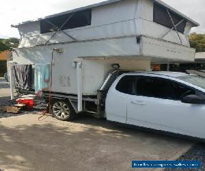 Slide on camper and ford fg ute