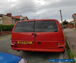 VW T4 red Transporter 