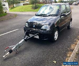 A-frame tow car Fiat Siecento 