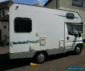 FIAT DUCATO 2000 SWIFT SUNDANCE 500 REAR LOUNGE 4 BERTH SWB MOTORHOME CAMPER VAN