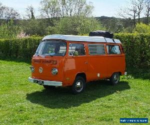 Volkswagen VW T2 Bay Campervan camper Westfalia 1973 Van Orange 